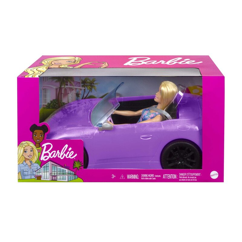 Lalka Barbie Kabriolet HBY29 (1 lalka)