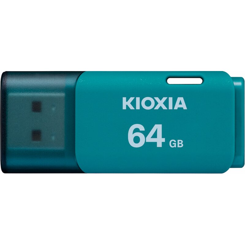 Pendrive KIOXIA Hayabusa U202 64GB, USB 2.0 Niebieski