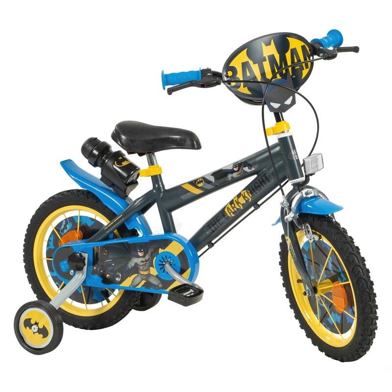 Rower dziecięcy TOIMSA Batman 14 cali Czarny Wzrost: 95-110 cm Wiek: 4-6 lat
