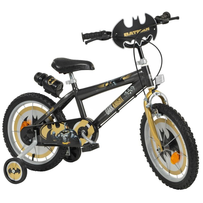 Rower dziecięcy TOIMSA Batman 16 cali Czarny Wzrost: 100-120 cm Wiek: 5-8 lat