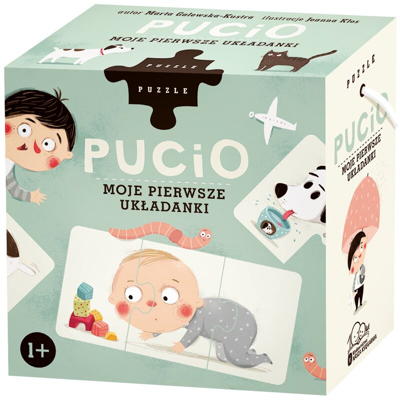 Puzzle NASZA KSIĘGARNIA Pucio Moje pierwsze układanki GXP-824877 (21 elementów)