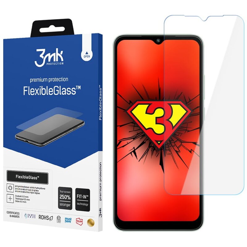 Szkło hybrydowe 3MK Flexible Glass do Xiaomi Redmi A1