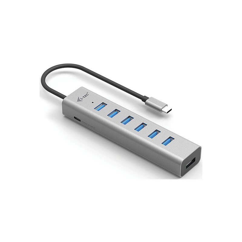 Hub I-TEC C31HUBMETAL703 USB Typu C, Pasywny