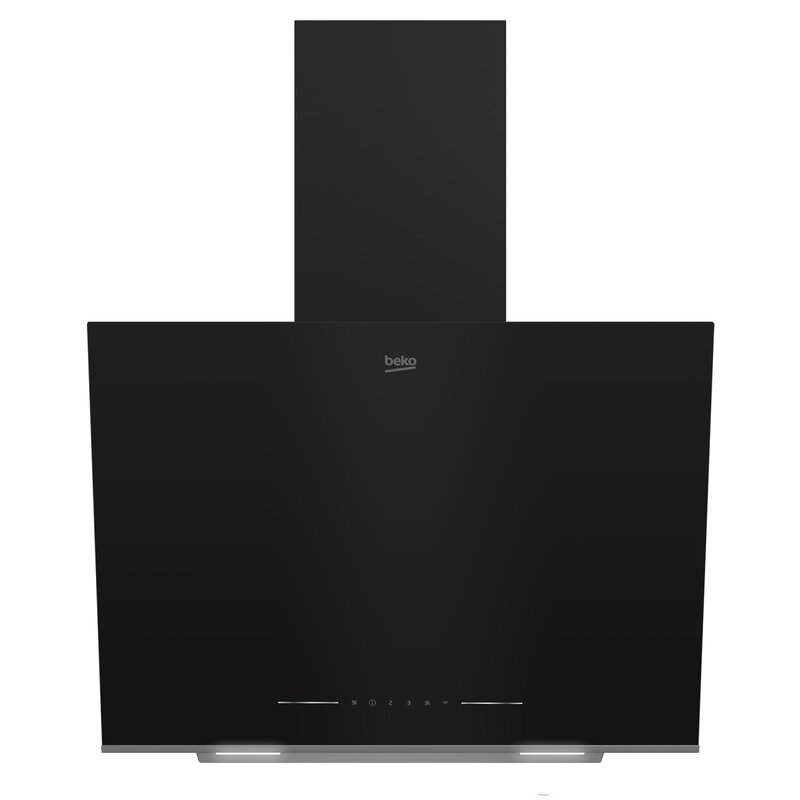 Okap BEKO BHCA66641BFBHS Czarny 720m3/h 60dB klasa A Automatyczne wyłączanie Wskaźnik zabrudzenia filtra