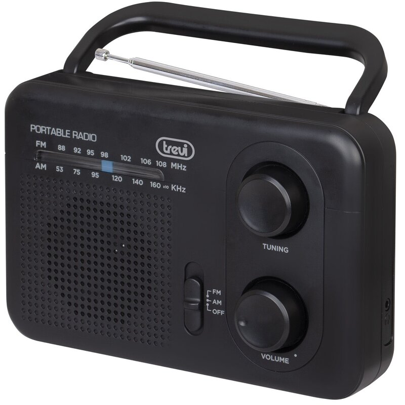 Radio TREVI RA7F64 Analogowe Przenośne Czarny