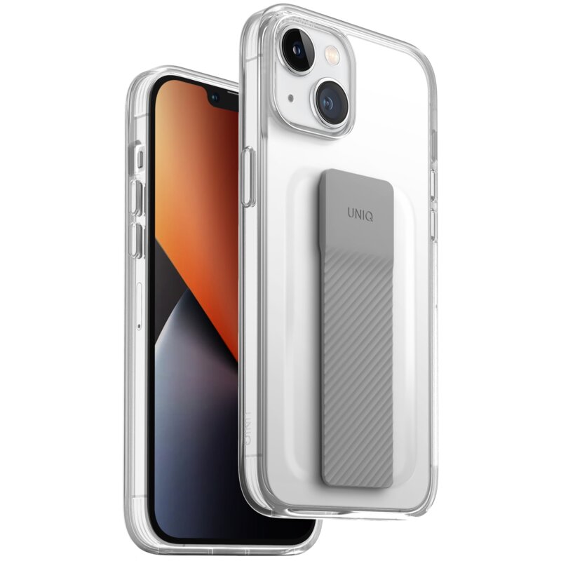 Etui UNIQ Heldro Mount do Apple iPhone 14 Przezroczysty