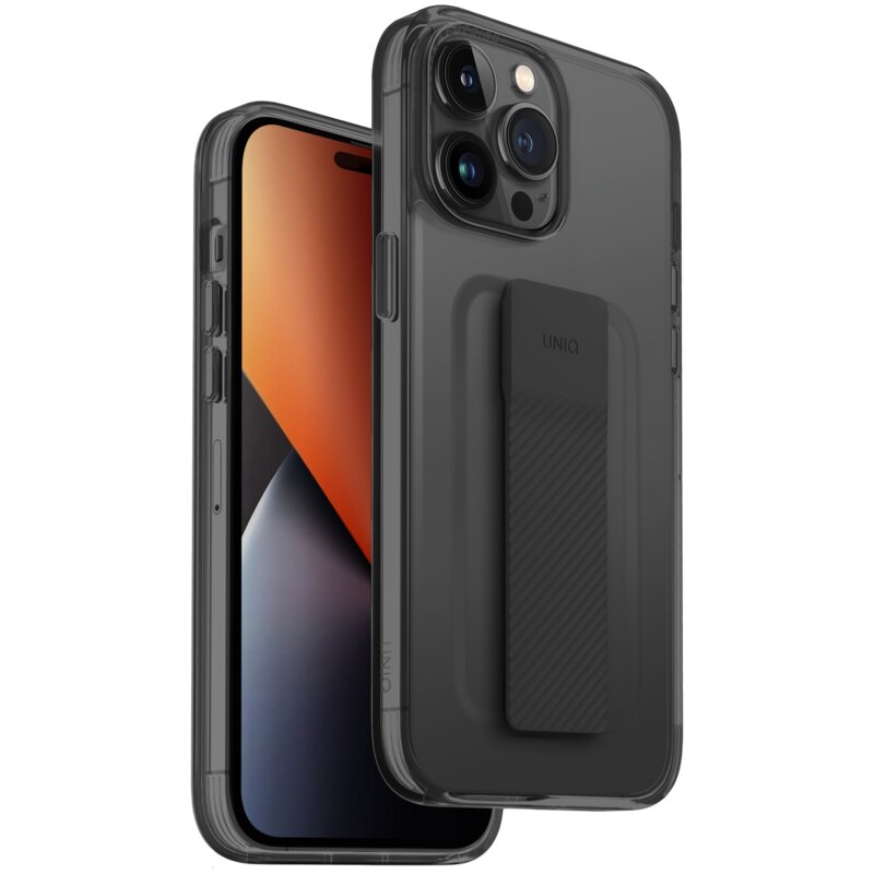 Etui UNIQ Heldro Mount do Apple iPhone 14 Pro Max Szary