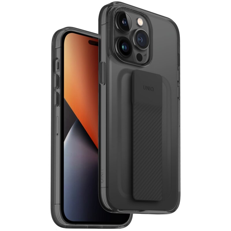 Etui UNIQ Heldro Mount do Apple iPhone 14 Pro Szary