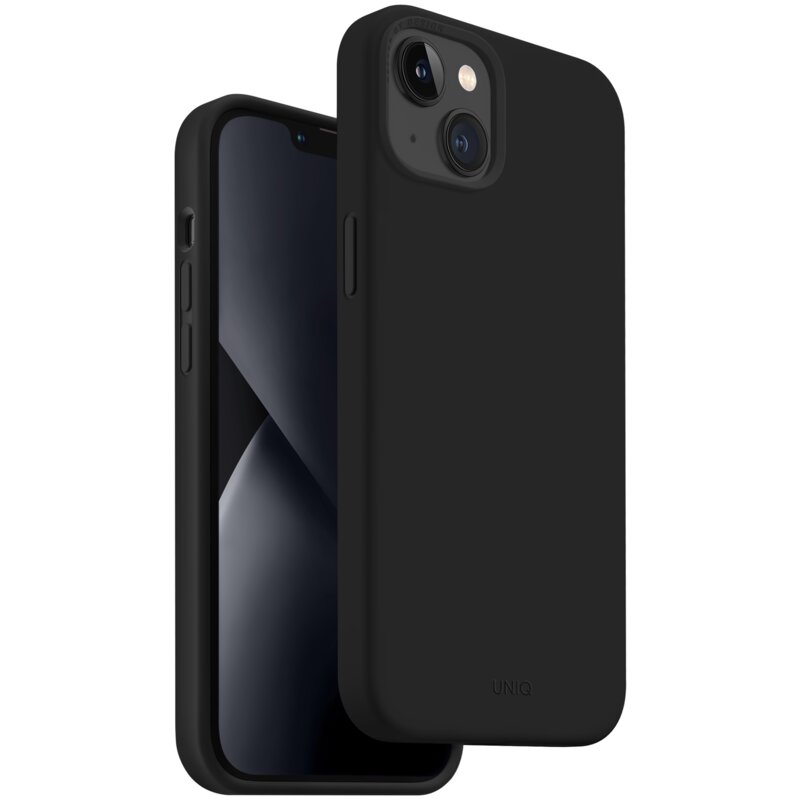 Etui UNIQ Lino do Apple iPhone 14 Plus Czarny