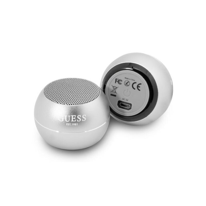 Głośnik mobilny GUESS Speaker Mini Szary