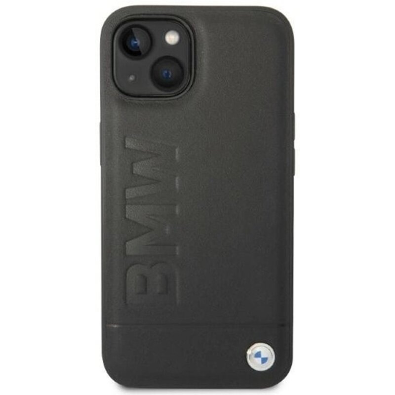 Etui BMW Hardcase Signature Logo Imprint MagSafe do Apple iPhone 14 Czarny