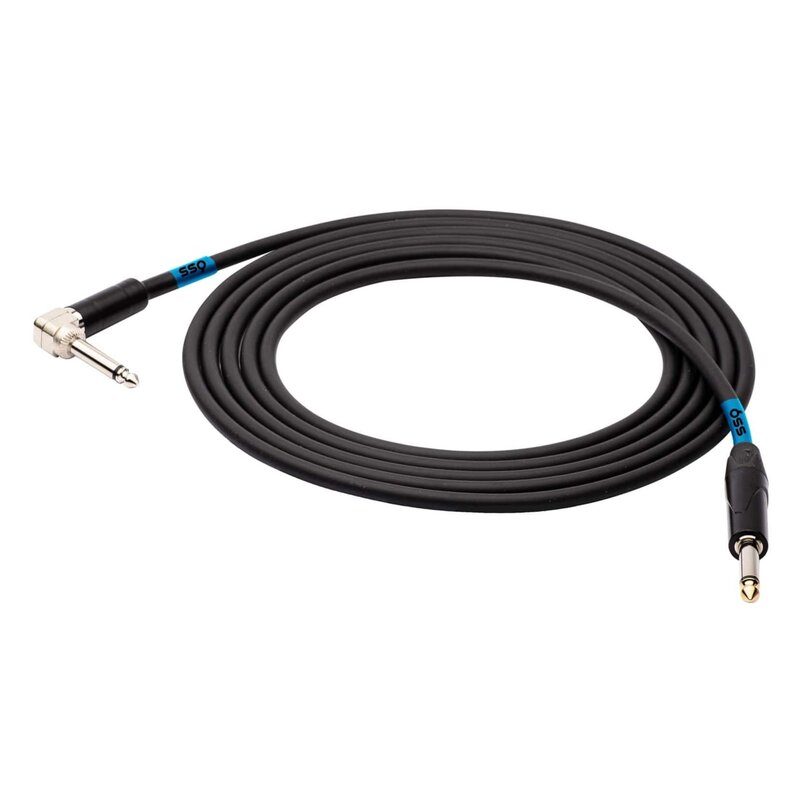 Kabel SSQ JMPJMK4 Jack 6.3 mm - Jack 6.3 mm kątowy 4 m