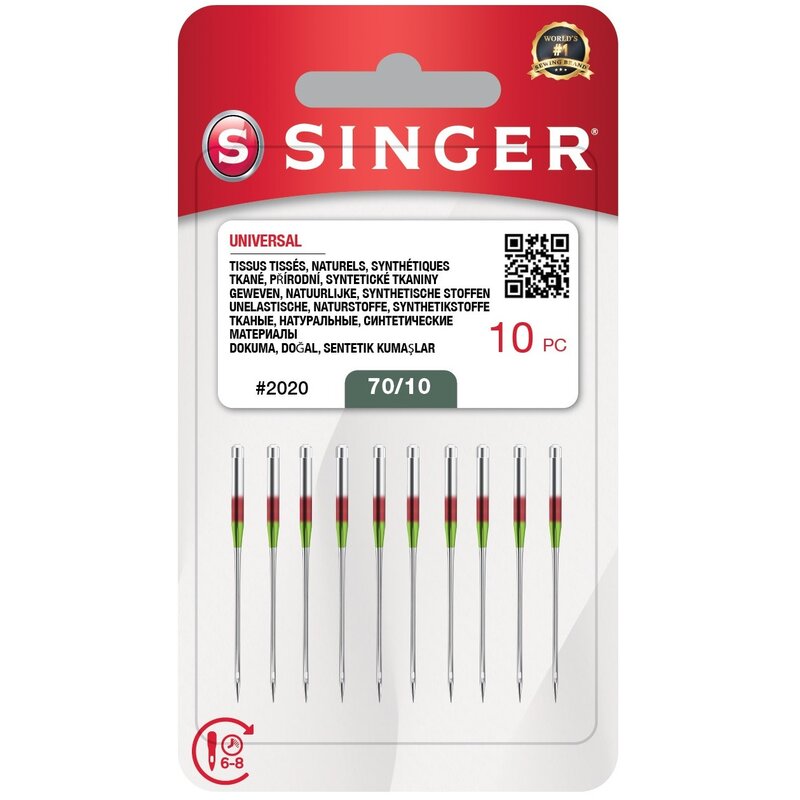 Igła SINGER N2020 70/10 (10 sztuk)