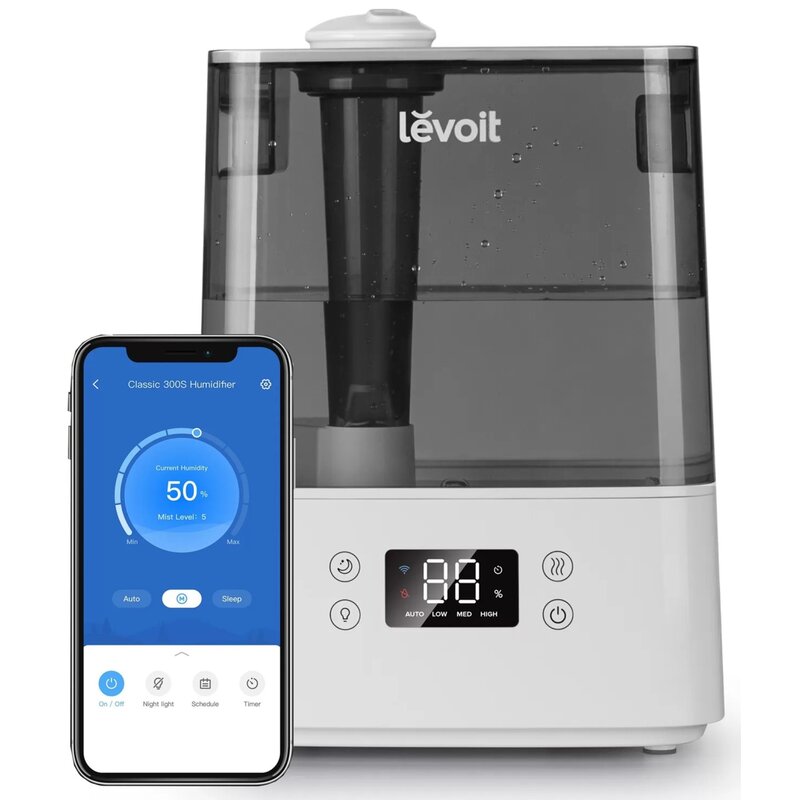 Levoit Classic 300S Higrostat 6l 47m2 Szary