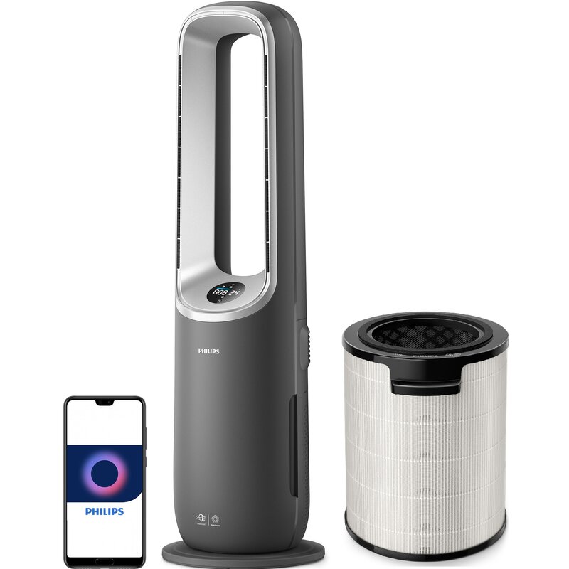 Oczyszczacz powietrza z funkcją wentylatora i ogrzewania PHILIPS AMF870/15