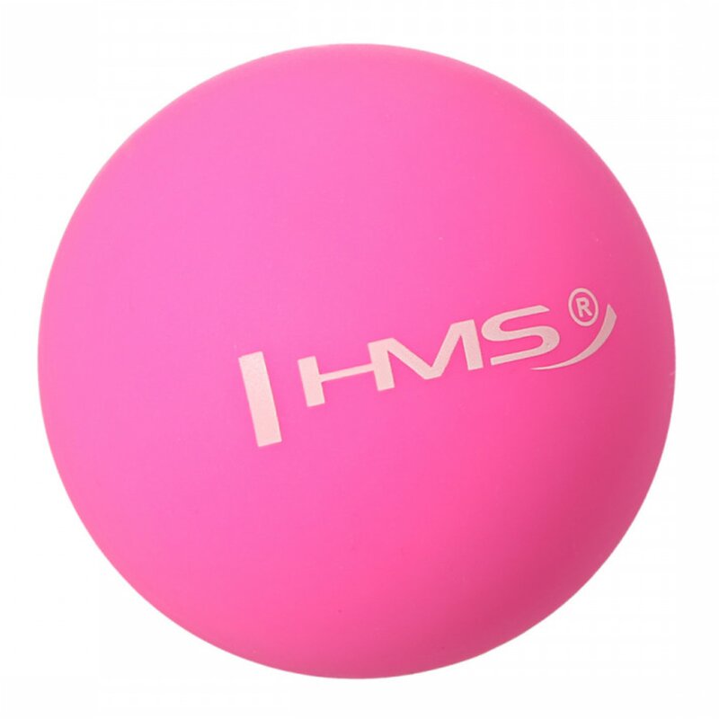 Piłka do masażu HMS Lacrosse BLC01 Różowy (6.5 cm)