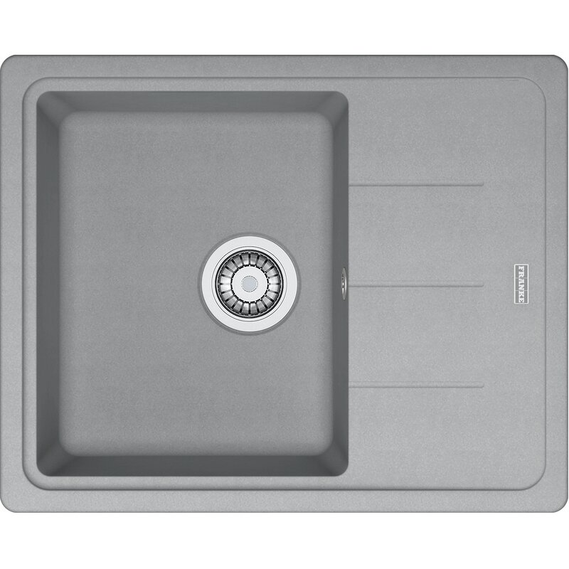 Franke Basis BFG 611-62 Granitowy Kamienny szary