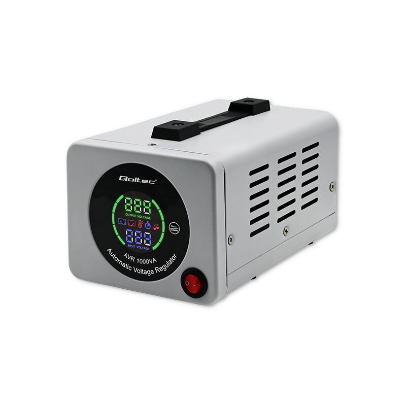 Stabilizator napięcia QOLTEC AVR 50723 1000VA 800W