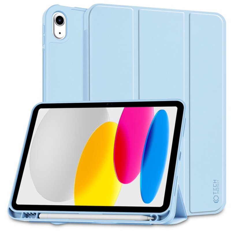Tech-Protect SmartCase Pen do iPad 10.9'' / 11'' sky blue