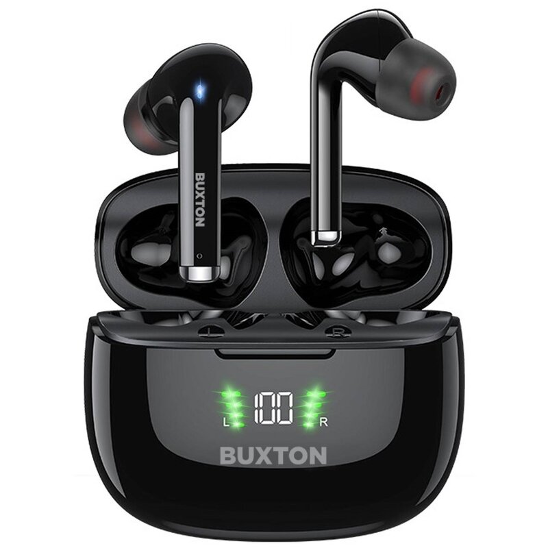 Buxton BTW 8800 ANC Dokanałowe Bluetooth 5.2 Czarny