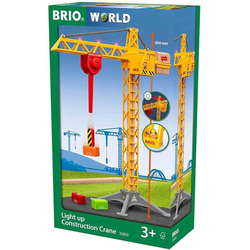 Dźwig BRIO World Podświetlany 33835