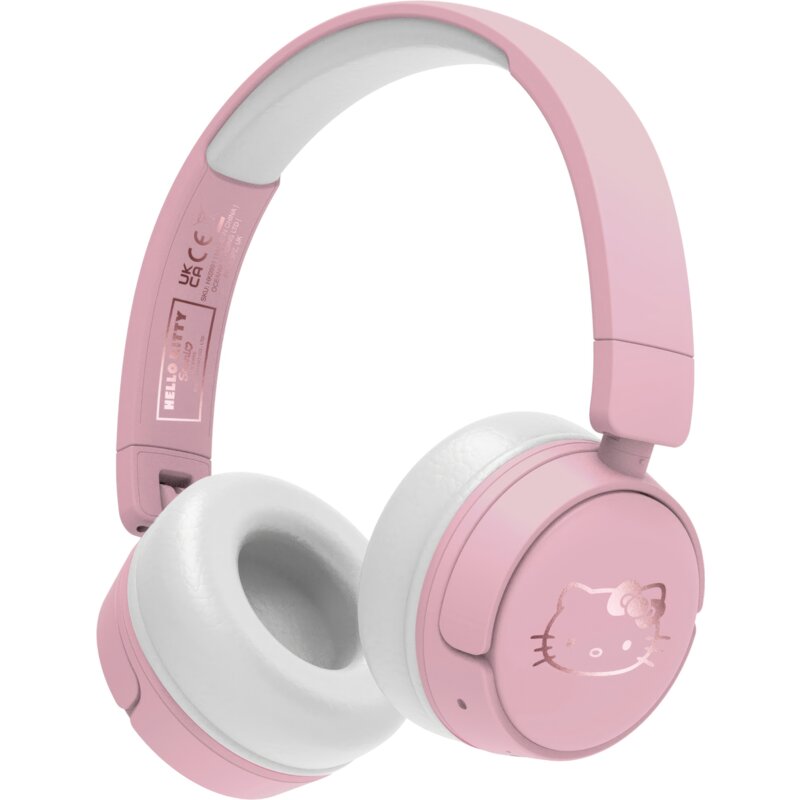 OTL Technologies Hello Kitty Kids Wireless Dla Dzieci Nauszne Różowo-biały