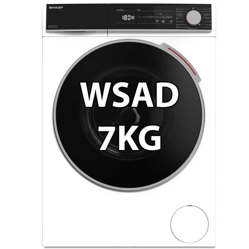 Pralka SHARP ES-NFH714CWA-PL 7 kg 1400 obr A