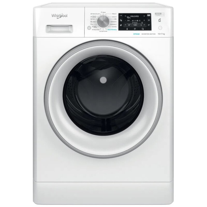 Whirlpool Pralko-suszarka FFWDD1076258SVEE