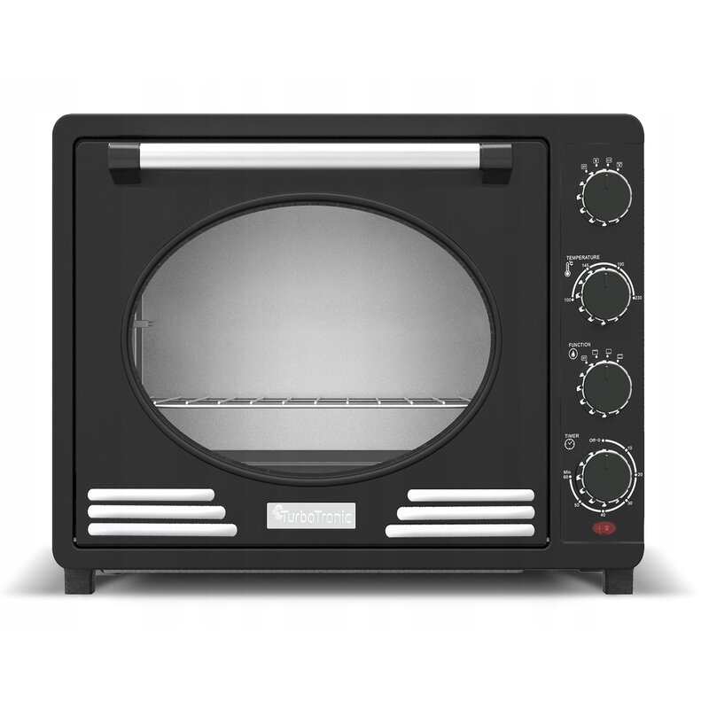 Mini piekarnik TURBOTRONIC Retro TT-EV35R Czarny
