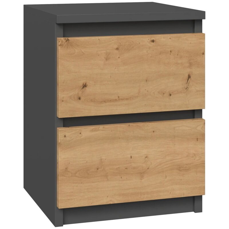 Szafka nocna TOP E SHOP Malwa M2 30 x 30 x 40 BrÄ zowo-szary