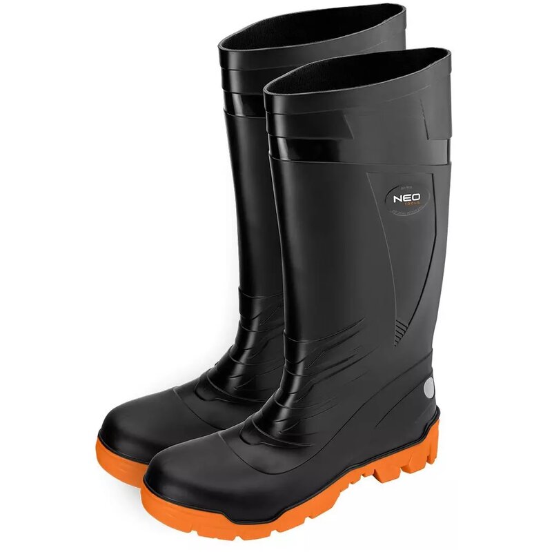 Kalosze NEO TOOLS Pro S4 SRC 82-900-41 (rozmiar 41) Czarno-pomarańczowy