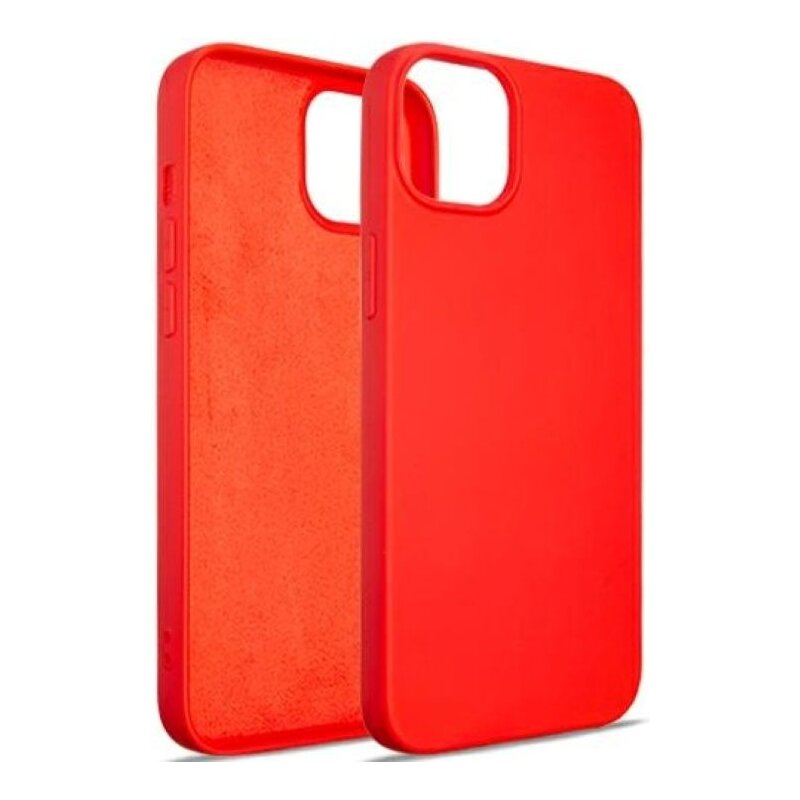 Etui BELINE Silicone do Apple iPhone 14 Plus Czerwony