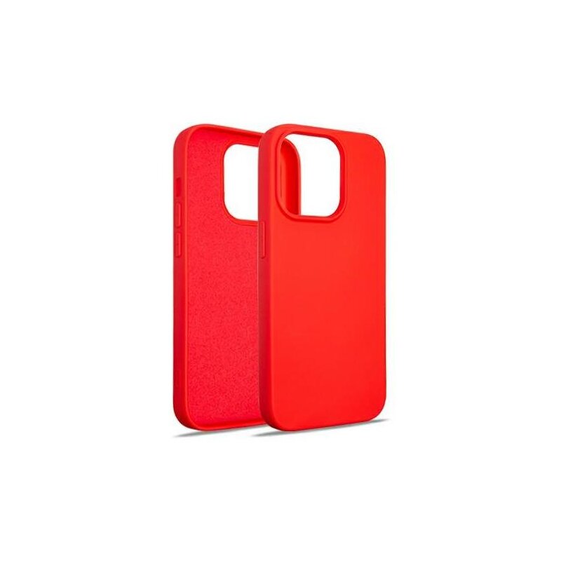 Etui BELINE Silicone do Apple iPhone 14 Pro Czerwony