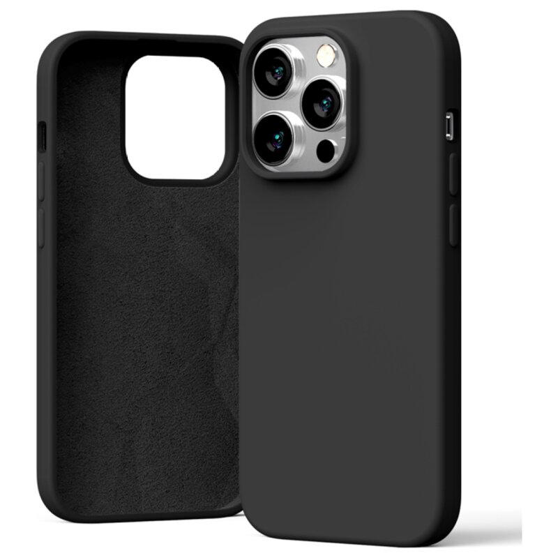 Etui MERCURY Silicone do Apple iPhone 14 Pro Czarny