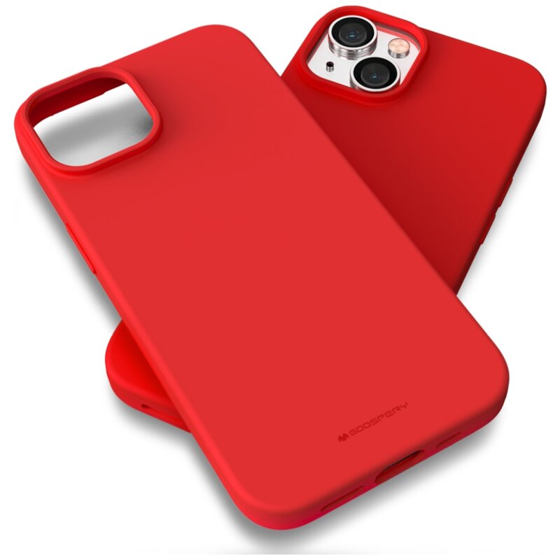 Etui MERCURY Soft do Apple iPhone 14 Czerwony