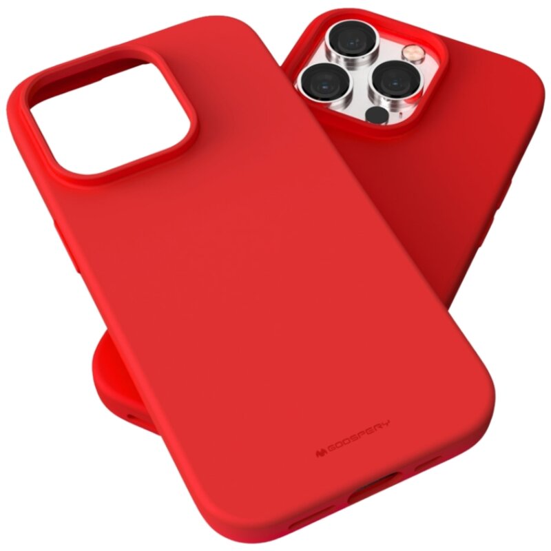 Etui MERCURY Soft do Apple iPhone 14 Pro Czerwony