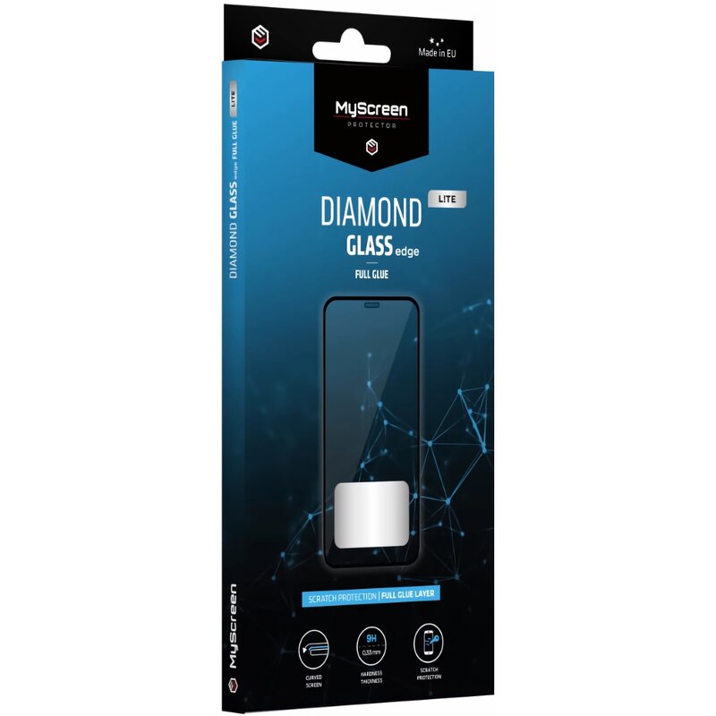 Szkło hartowane MYSCREEN Diamond Glass Lite Edge do Huawei nova Y90 Czarny
