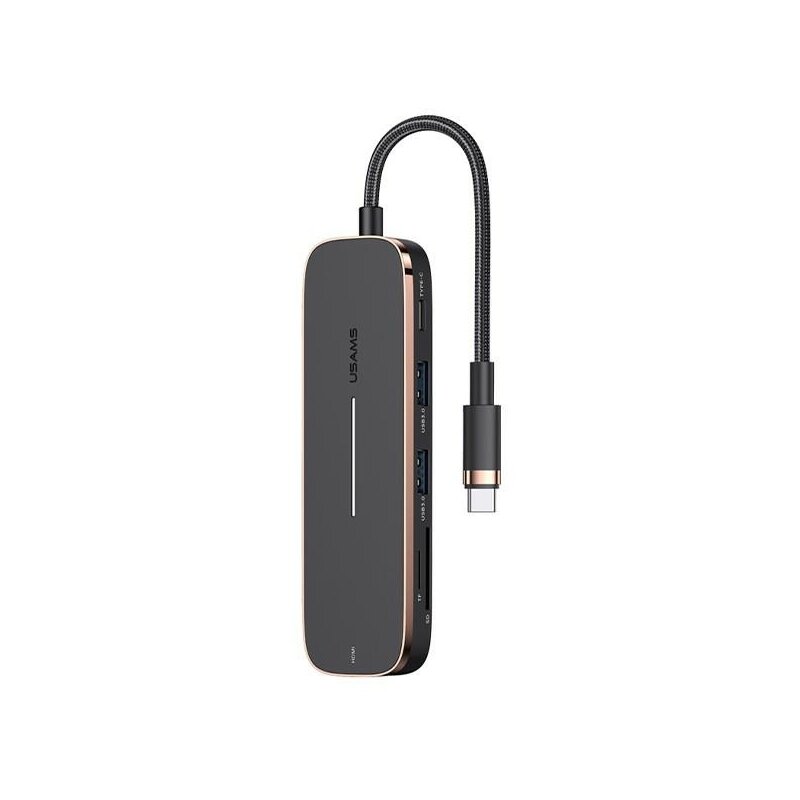 Stacja dokująca USAMS SJ575HUB01 USB Typu C Czarny