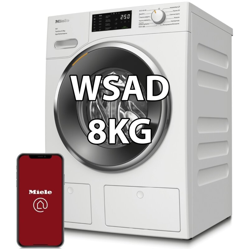 Miele WWF664 WCS 8kg 1600obr/min Zdalne sterowanie