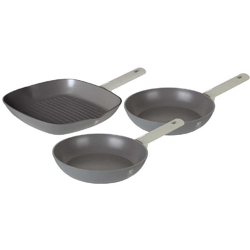 Zestaw patelni BERLINGER HAUS Aspen Collection BH-7076 (3 elementy)