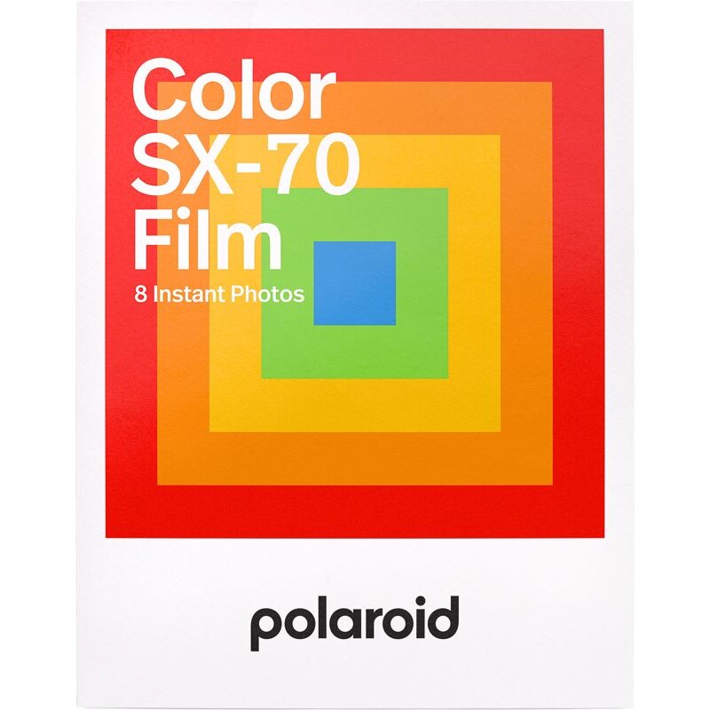 Wkład do aparatów POLAROID Color SX-70 Film 8 arkuszy