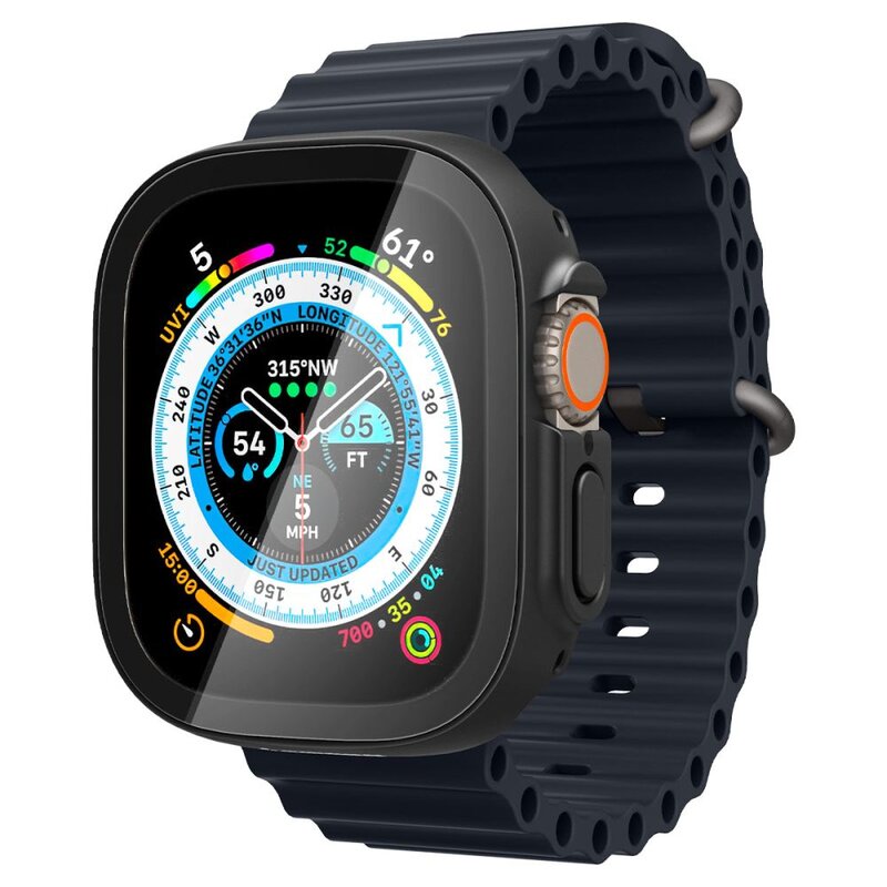Etui SPIGEN Thin Fit 360 do Apple Watch Ultra 1/2/3/4 (49 mm) Czarny