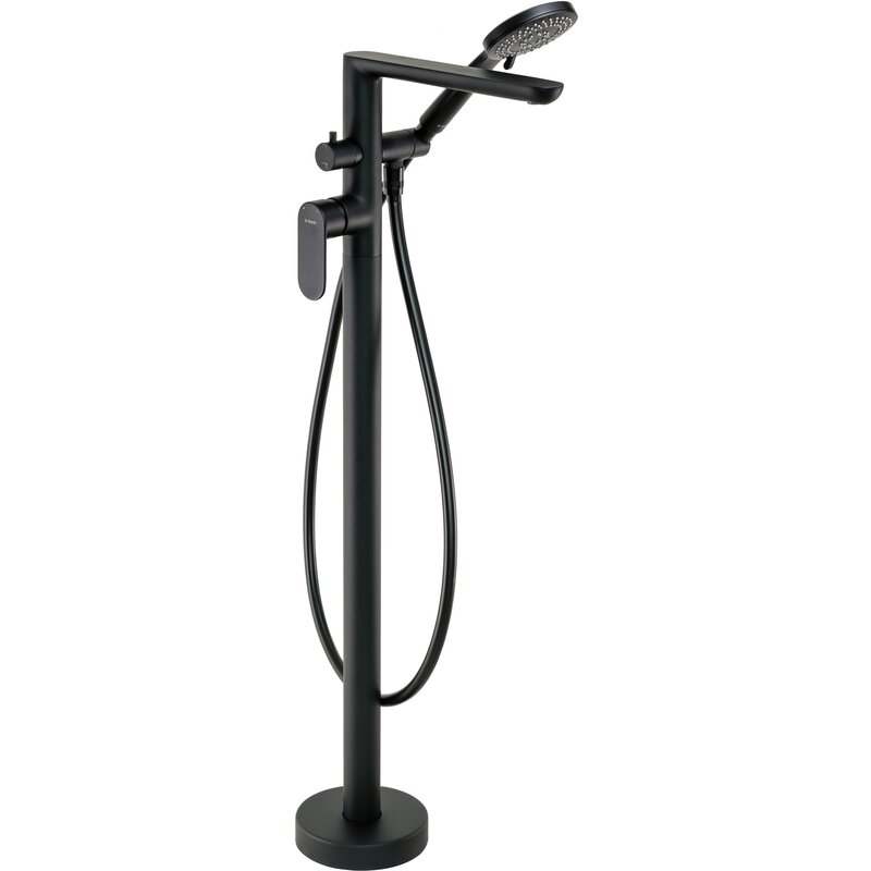 Bateria wannowa stojąca DEANTE Alpinia BGA N17M Nero