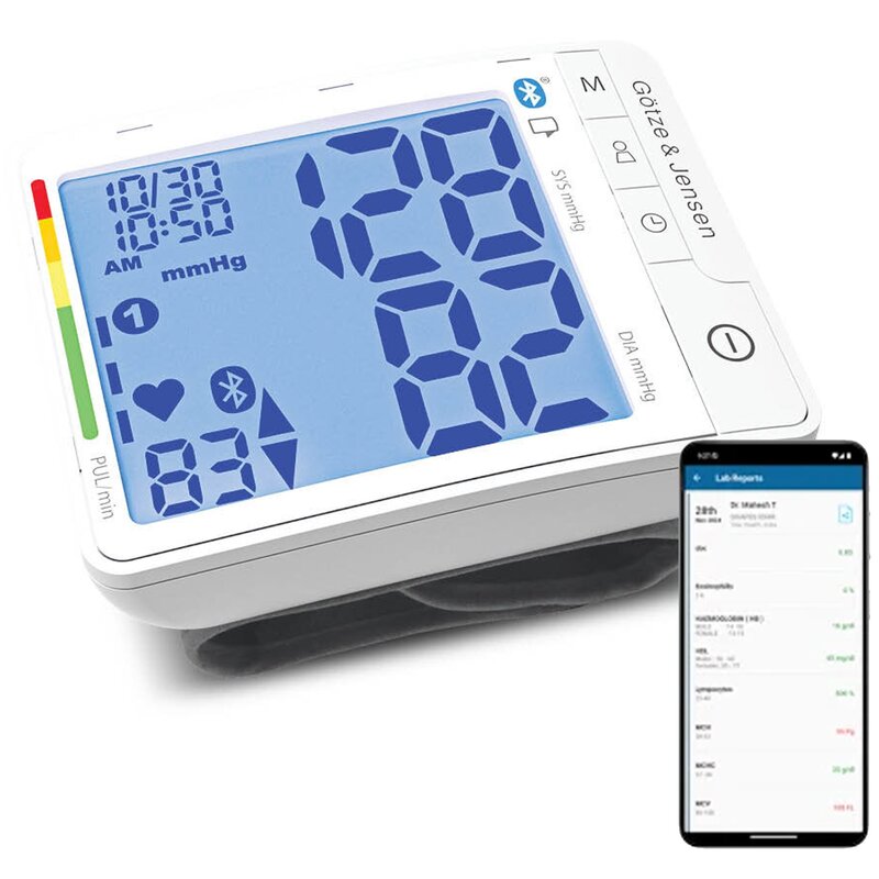 Ciśnieniomierz GÖTZE & JENSEN MD53B1 Biały