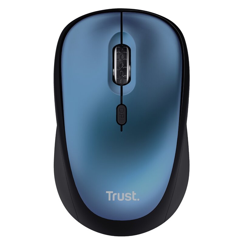 Mysz TRUST Yvi+ Eco Niebiesko-czarny