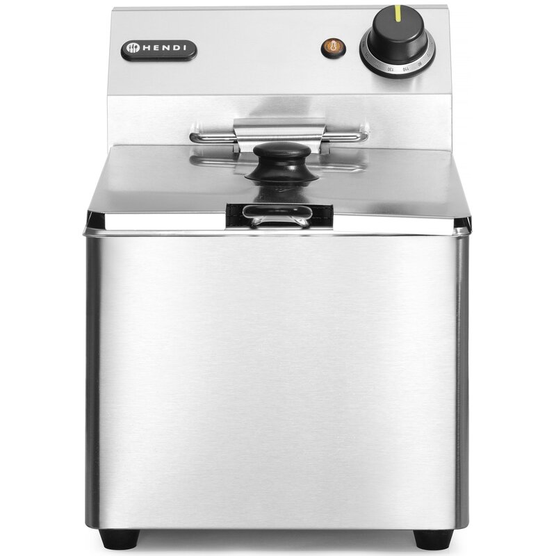 Frytkownica HENDI 205822 8l zabezpieczenie przed przegrzaniem