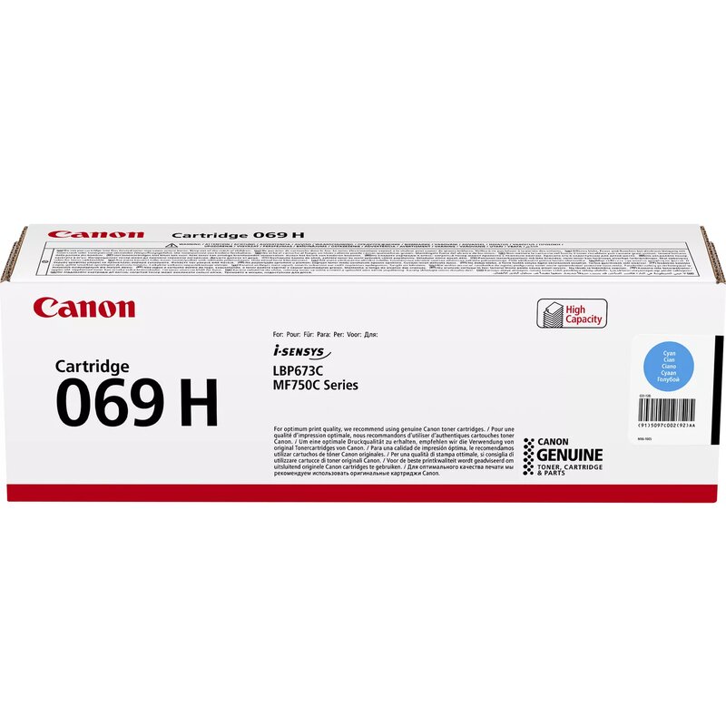 Canon CLBP 069H cyan do 5500str,