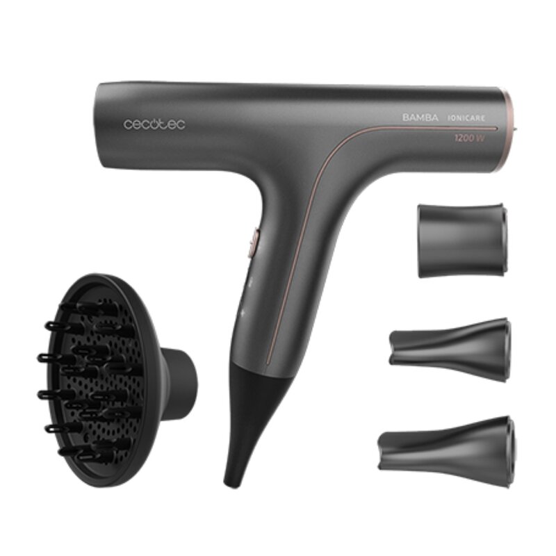Suszarka CECOTEC Ioni Care 6000 Rockstar Soft Pro Szary 1200W