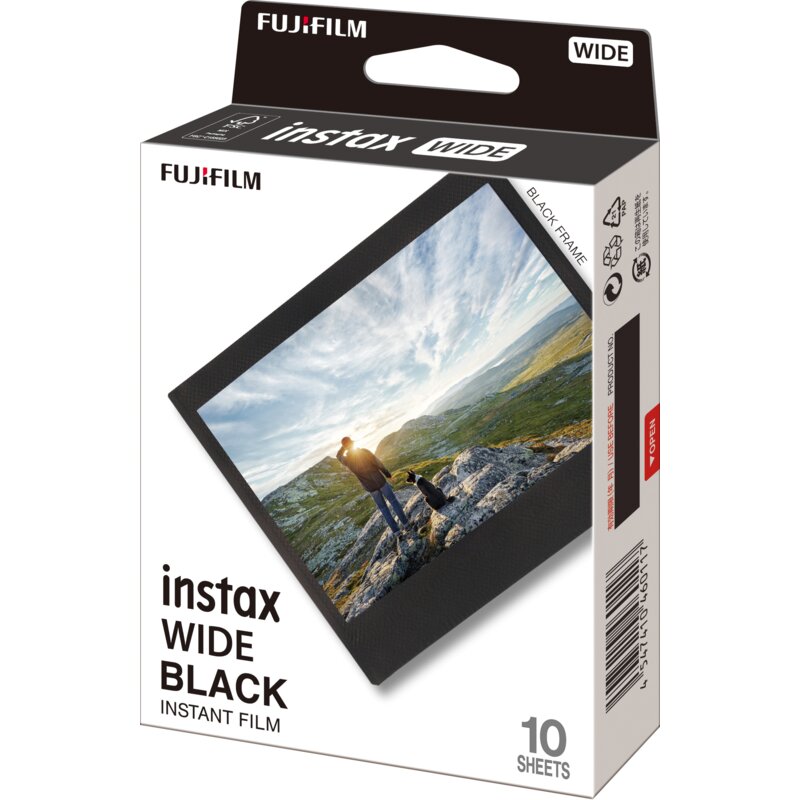 Wkład do aparatu FUJIFILM Instax Wide Black Frame 10 arkuszy
