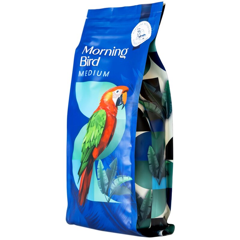 Kawa ziarnista MORNING BIRD Medium 1 kg (Rzemieślnicza)